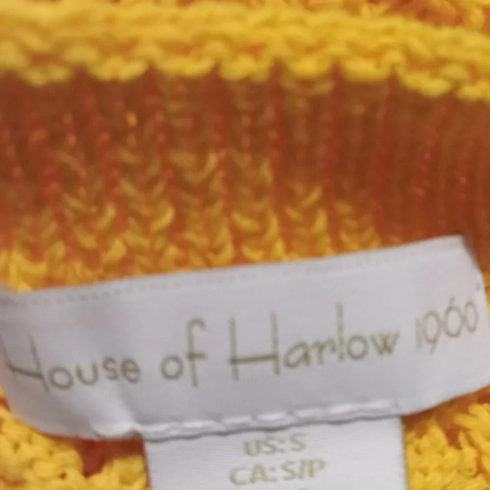 😎House of Harlow 1960 Yellow Daffodil Crocheted Maxi Dress Size: S NWT - Picture 6 of 10